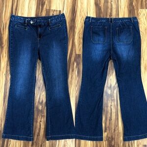 Lane Bryant Genius Fit Flare Jeans